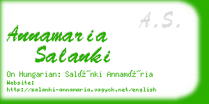 annamaria salanki business card